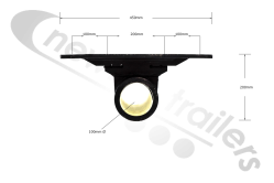 E234323-CAN PM On Board Vishay STAS CANBUS 450mm Base Heavy Duty Rear Load Cell
