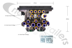 K110612 - ES2095 Knorr Bremse TEBS G2.2 Premium Brake Module