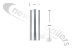 BDICO25071 Knapen Side Rail Front Curve Profile