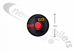 03304013500 SAF Hub Cap (Wheel Cap Assembly) B9 Axles From ca 2012 onwards