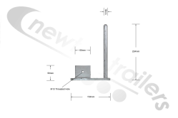 BDICO01004 Knapen Security Pin For Upper Beam