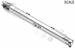 M-55001800 UK Spec STAS Rear Header Bar for Moving Floor Trailers