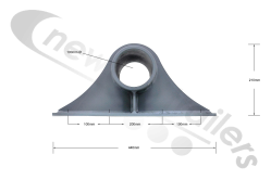 M-18003403 Stas Rear Tipper Hinge