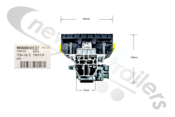 480-102-063-0 WABCO ECU/ EBS Valve Modulator With Fittings (Premium Max 4s/3m) TEBS-E6.5