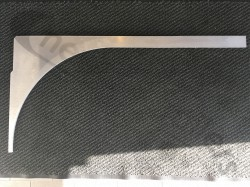 45TP0029-10000-01-B Titan Gusset, front, inner, 2-piece suits EHD Top Rail, 100"wide trailer
