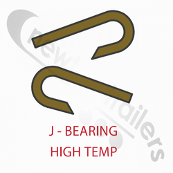 2446-01 Keith Walking Floor® V9 Steel Plank HIGH TEMPERATURE Grey J-Bearing 2446 UHMW 10.000m