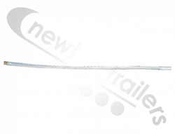 40AWF-000014-05 Titan Flip tarp net system cable weldment, 3/4", 40" complete