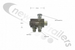 03348701  Keith Walking Floor® RFII Restrictor Valve Assy R2