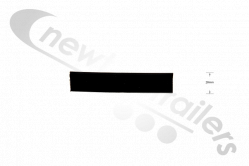 RXT0000004-432 Titan Van Door Rubber Seal  (Barn Door) For Both Frames. 362" Long