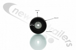 6130  Titan Walking Floor® Trailer Net System Rubber Bump Stops / Puck