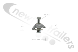 D048223-16 Benalu SIDE RAIL fixing clamp