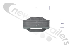 0300309  Keith Walking Floor® 24 plank / Slat Bearing 97mm (62mm)