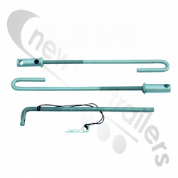BDIC024004 BEING SUPERSEEDED - AWAITNG REPLACEMENT - Spare Wheel Carrier Locking Set