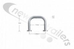 03813802 Keith Walking Floor® RFII Check Valve To Check Valve Tube 5.0" Cylinder Canters