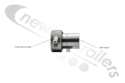 2" Screw 2" Female Screw On Hydraulic Coupling