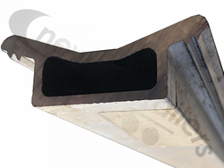 2650 Keith Walking Floor® V18 Aluminium Sub Deck Weld Down 2650 European for 5.25" Slat Center - Per Metre
