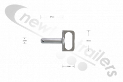 3RE-1205 SDC Under Run Locking Pin