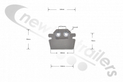 FA00338015 Legras Sheet Stop Bracket