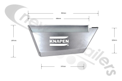30128754 Knapen Cover Plate, Type 2 - Left