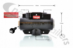 BG-403-16SAE Titan Priority Valve - 3 Way