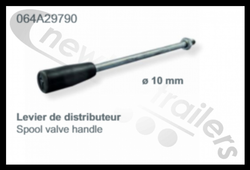 064A29790 Legras Hydraulic Control Lever (10mm thread)