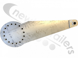 40WF0588-R02-B Titan Straight Aluminium Flip Roof Arm Suits Kinematic SE9c Flip Roof Motor Assembly England - Right