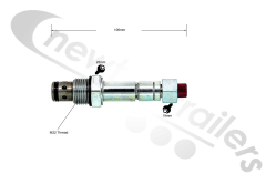 85108520 Keith Walking Floor® CleenSweep (Clean Sweep) relief valve - RV08-20H-0-N-18/800