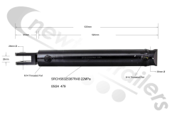 1800205 Shurco Donovan Double Flip Cylinder