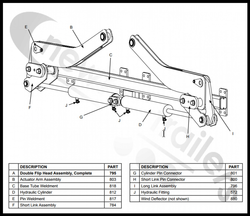 1800197 Shurco/Donovan Sidewinder Rotating Actuator Arm Assembly