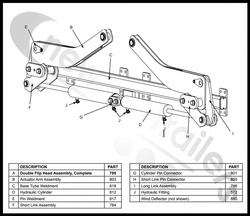 1800180 Shurco/Donovan Sidewinder Short Link Assembly D/F