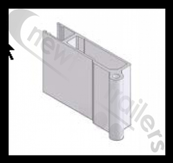 BALPR00310 Knapen Side Door Hinge Profile L=6000mm