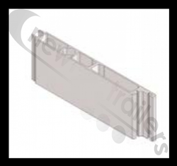 BALPR00317 Knapen Profile Side/Flush Door L=6000mm