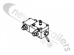 06525902 Keith Walking Floor® KFD - Electric On/Off Ball Valve Assembly
