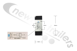 N1007361 Tailgate Air Lock Valve For Luck Rear Door Up To 2019
