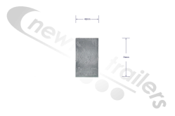 4606002 Cargo Floor CF500 Shock Plate For Cross Members