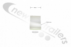 60101915 Sheet Tarpaulin Repair Tape WHITE
