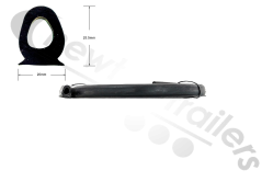 PPG 245 Door Seal Rubber Extrusion for PPG & Weightlifter Trailer