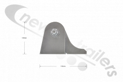 EMRKB3(2off)/EMRKB1(1off) KBF Rear Door Hinge