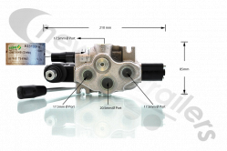 623100110 Titan Hydraulic Single Spool Valve - Salami Valve