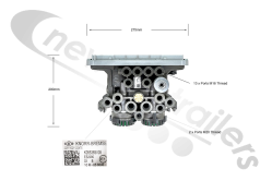  ES2090 Knorr Bremse TEBS - K055369 - ES2090 TEBS G2.2 ECU Standard Module