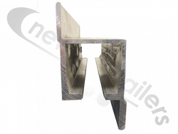 SBM-WFT Newton Trailers Top Rail Repair Track / Channel For Trailers With Moving Headboard - 13600mm