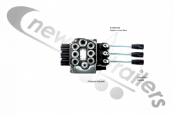 VDM6-MMM-U4S Titan Hydraulic Spool Valve - Salami Valve 3 Lever VDM6-MMM-U4S