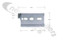 F-107716900 STAS Light Bracket Right Hand / Offside (Light Wing)