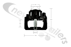 N1008982 Reman SK7 Brake Caliper - SAF Right