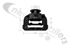 N1008999 REMAN - SAF SBS 2220 H0 Brake Caliper - Off Side Right