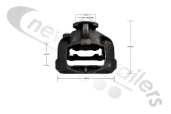 N1009000 REMAN - SAF SBS 2220 H0 Brake Caliper - Near Side Left