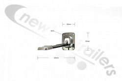 30123977 Knapen EXSIDE Side Opening Door Retainer