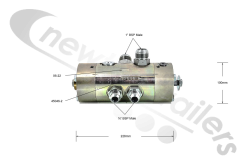 03888902 Keith® Walking Floor® RFII & Workhorse Switching Valve Assembly