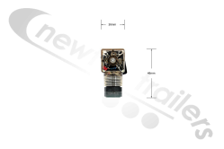 23-POWER-28  Dawbarn Power Pack Plug Only (Hirschman Connectors)