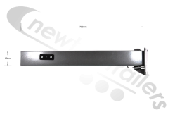 301-77195       Knapen Catwalk Safety/ Protection Gate UK NS